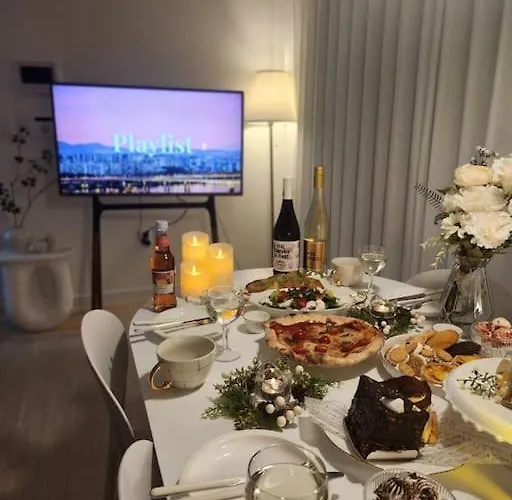 New Vera House#jamsil,sung-su,kang-nam,coex,kspo Dome#parking Availabe#3 Queen Bed#2room Appartamento Seul